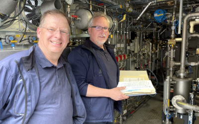 Gegen Gase im Wasser: neue Anlagentechnik im OOWV-Wasserwerk Marienhafe